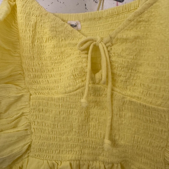 Aerie Light Yellow Chemise - Picture 5 of 7
